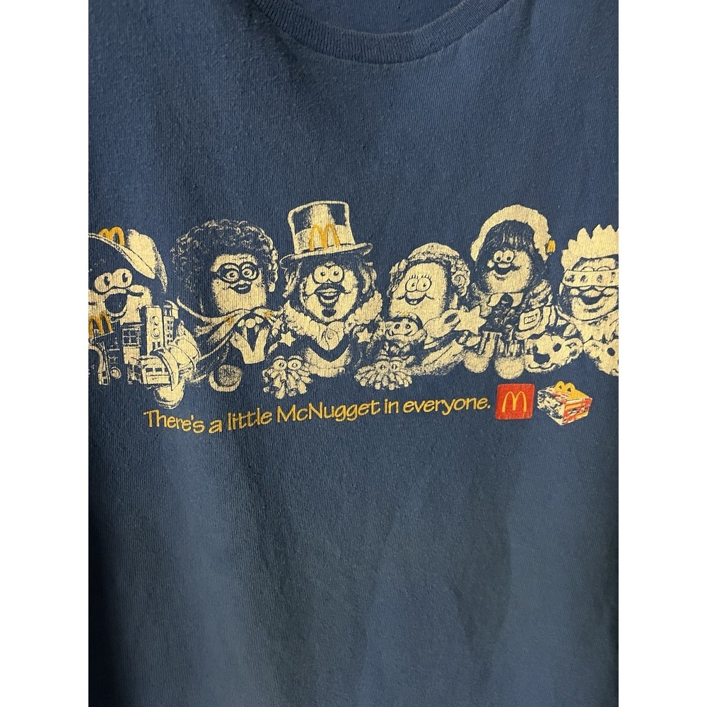RARE‎ Limited Edition-McDonald's Kerwin Frost McNugget Buddies T-Shirt SZ XL